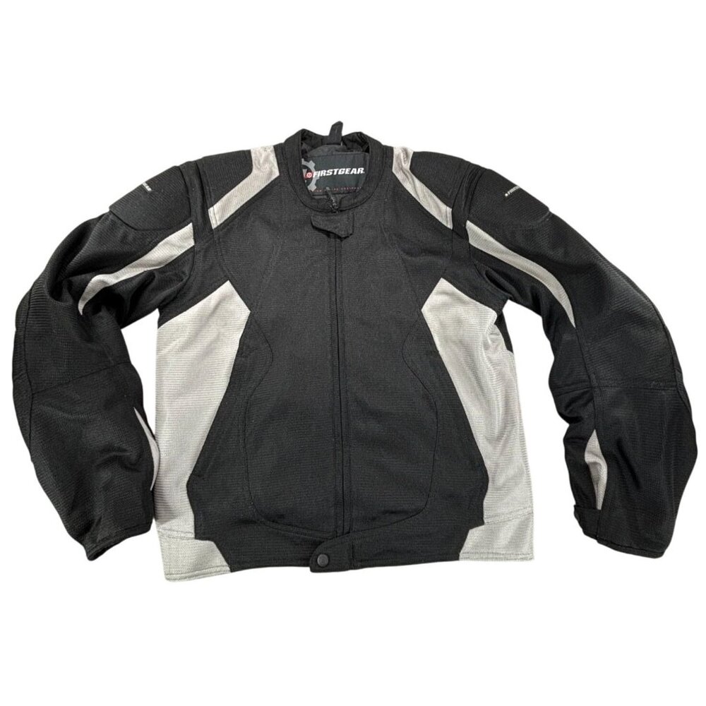 Firstgear Hypertex Padded Motorcycle Jacket Mens … - image 1